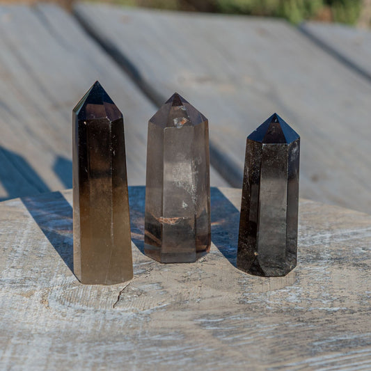 Smoky Quartz Tower