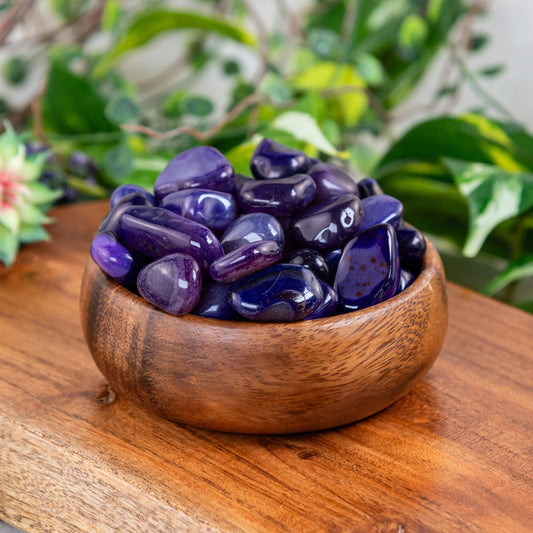 Purple Agate Tumbled