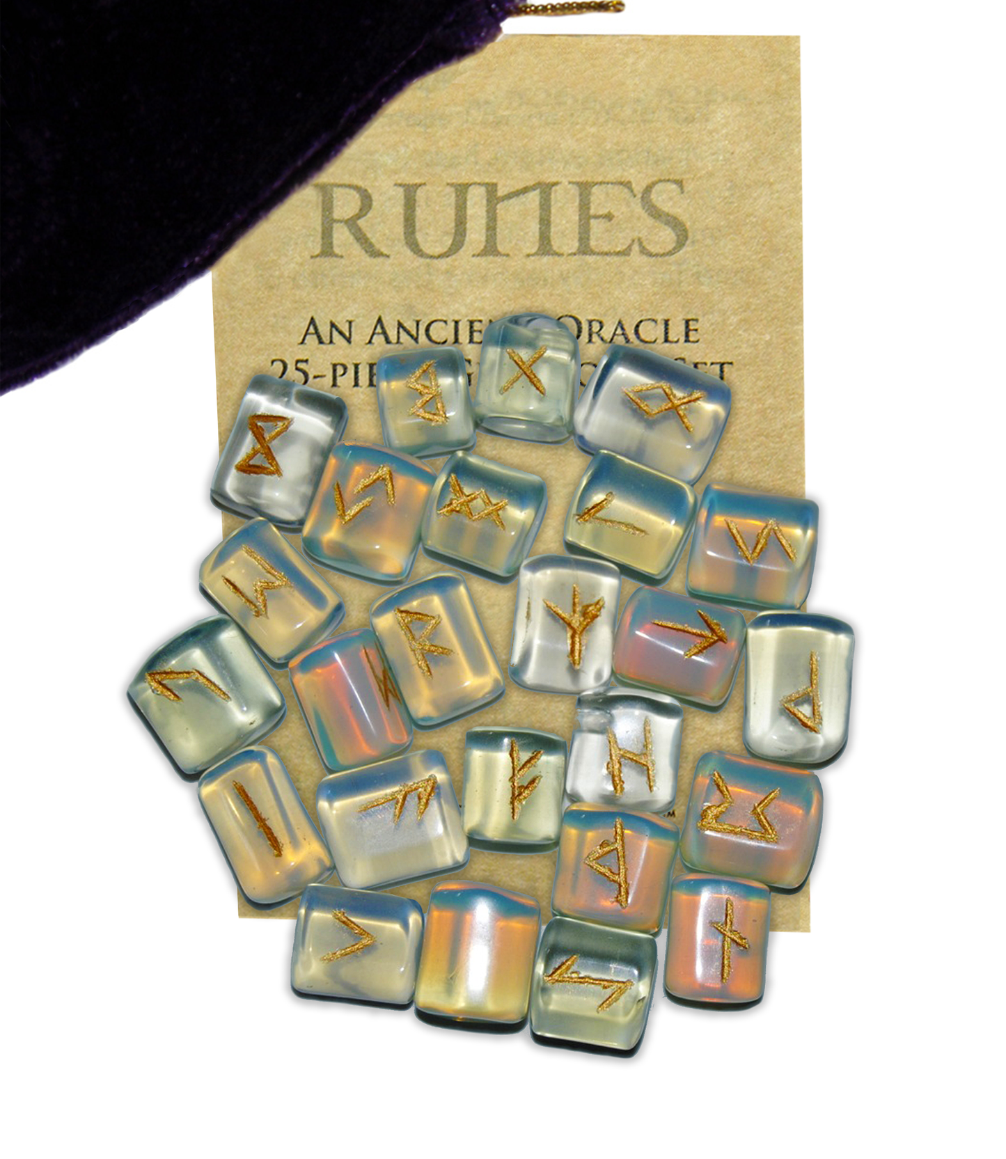 Opalite Gemstone Runes