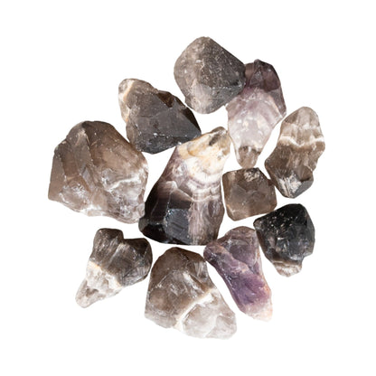 Smoky Chevron Amethyst Raw