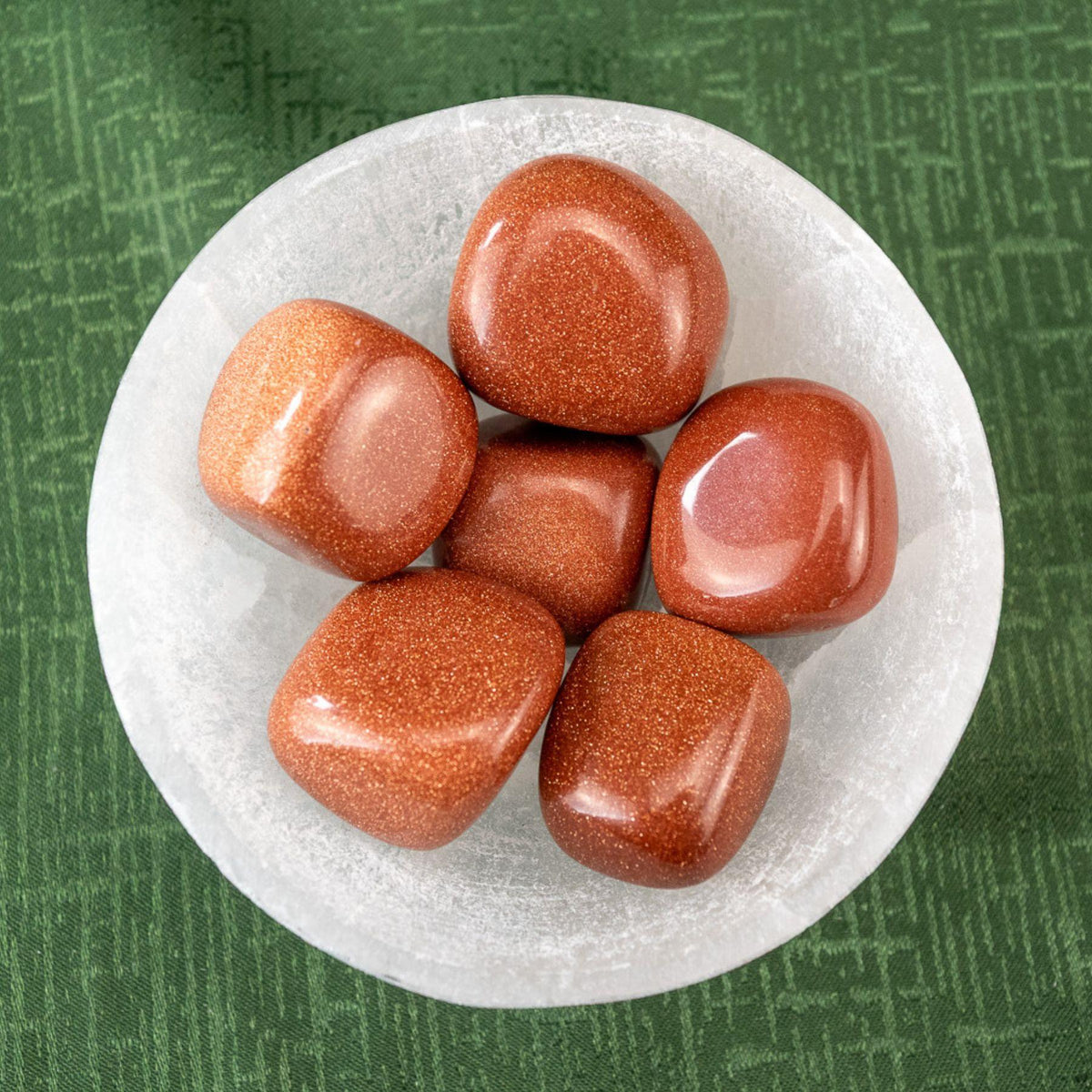 Red Goldstone Tumbled