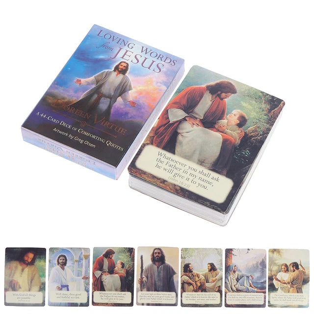 Loving Words From Jesus Oracle Cards