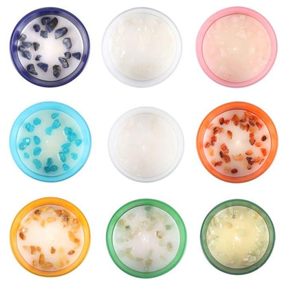 Scented Zodiac Crystal Candle