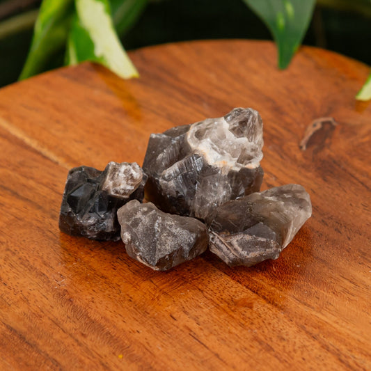 Smoky Chevron Amethyst Raw