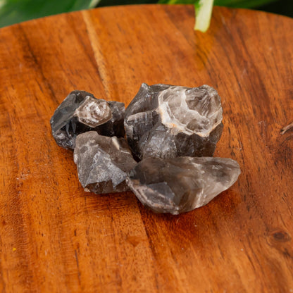 Smoky Chevron Amethyst Raw