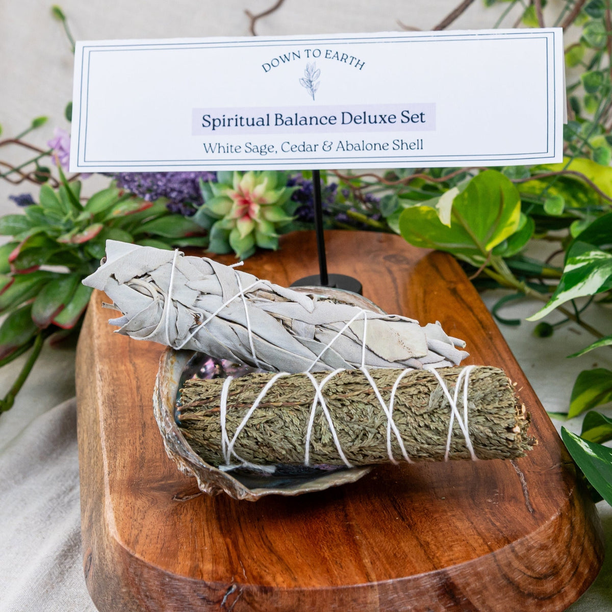 Spiritual Balance Deluxe Smuudge Set