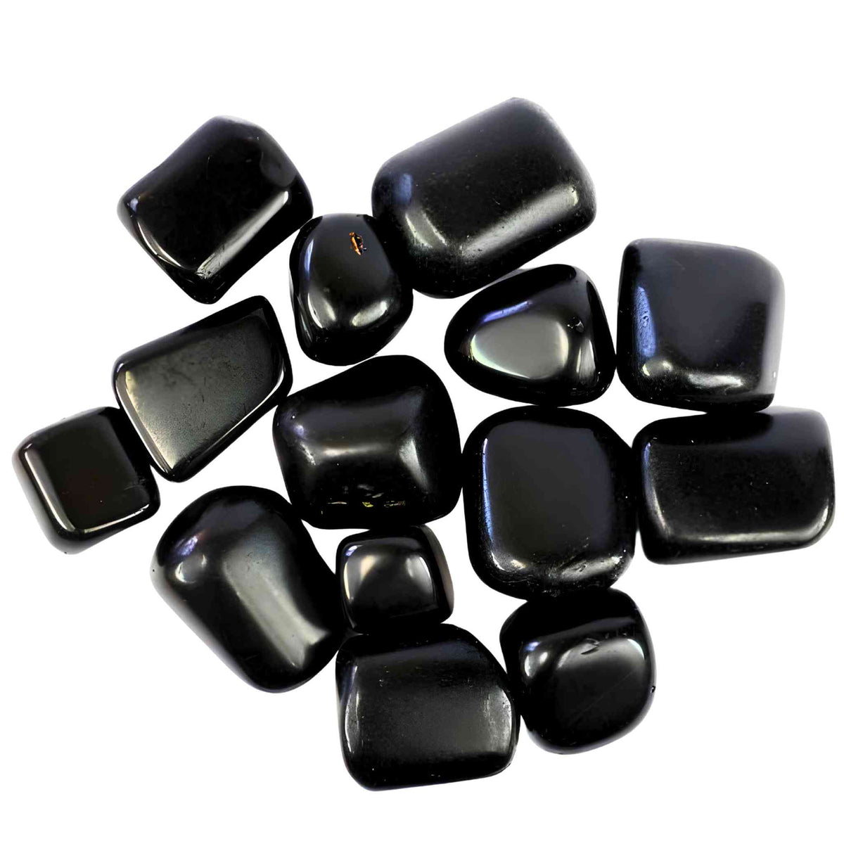 Black Obsidian Tumbled 1lb