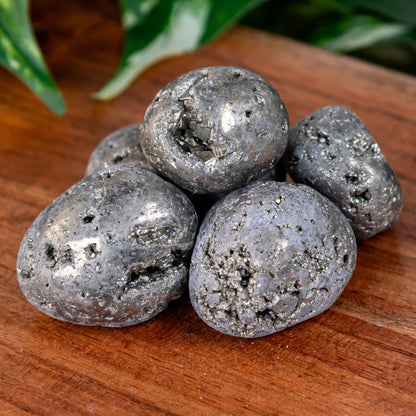 Pyrite Tumbled