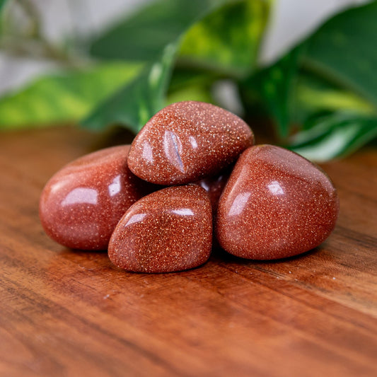 Red Goldstone Tumbled 1lb