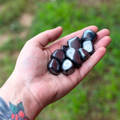 Hematite Tumbled 1lb