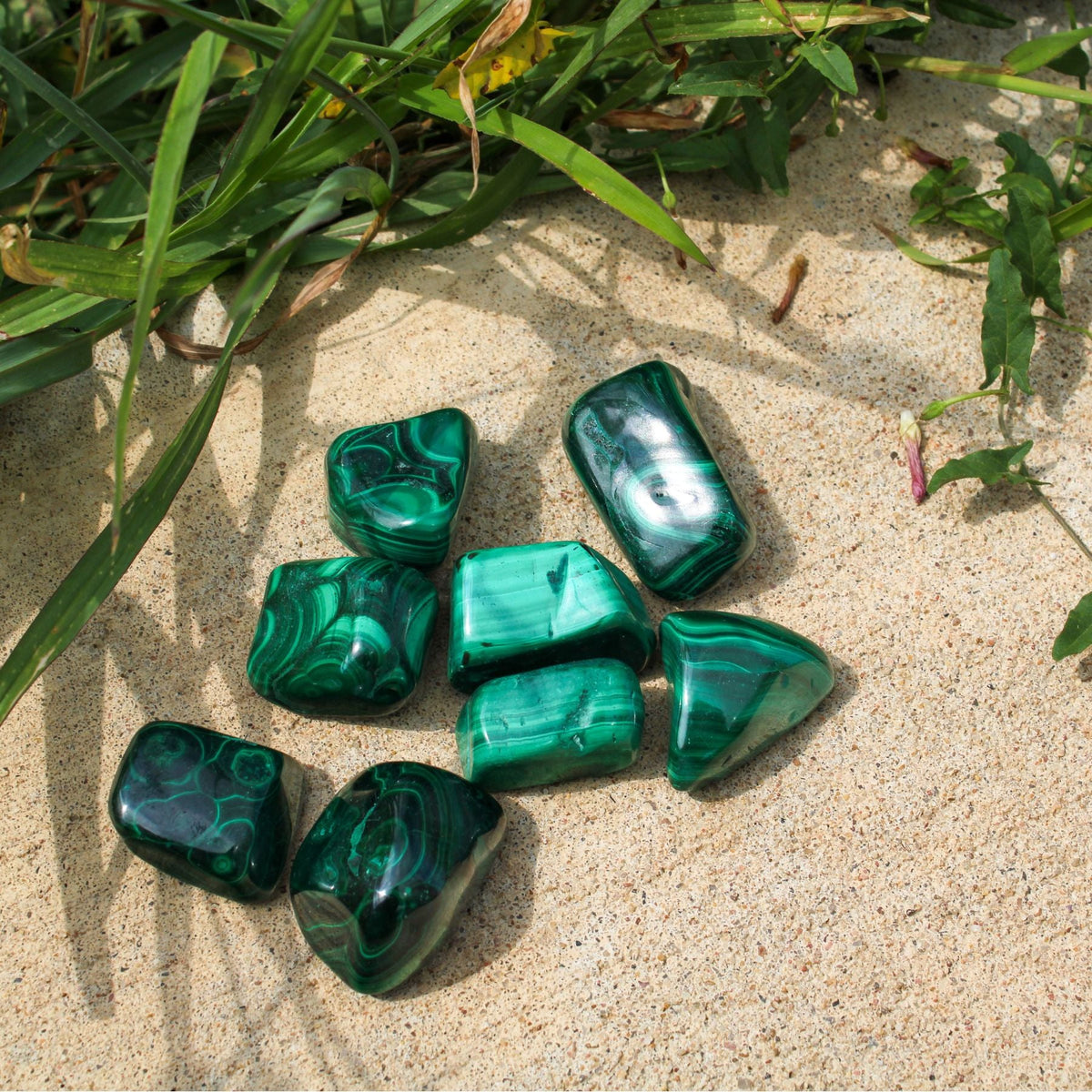 Malachite Tumbled 1lb