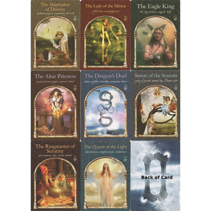 Wisdom of the Hidden Realm Oracle Cards and Guidebook