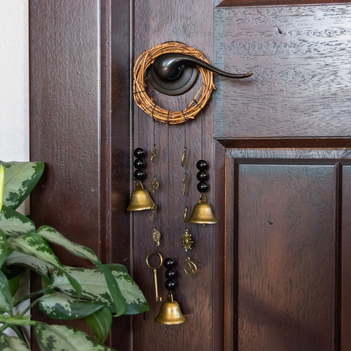 Witch Bells Wreath Protection for Door
