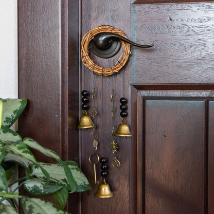 Witch Bells Wreath Protection for Door