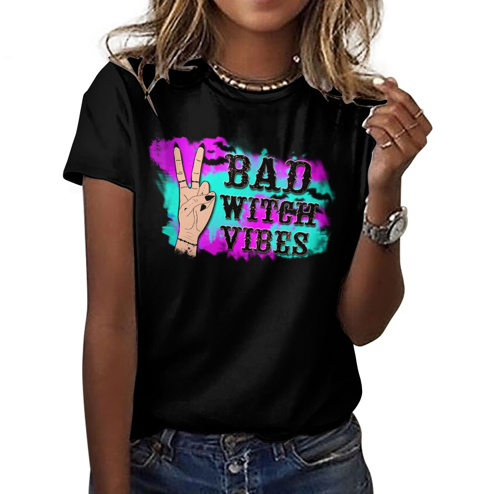 Bad Witch Vibes 100% Cotton T-Shirt