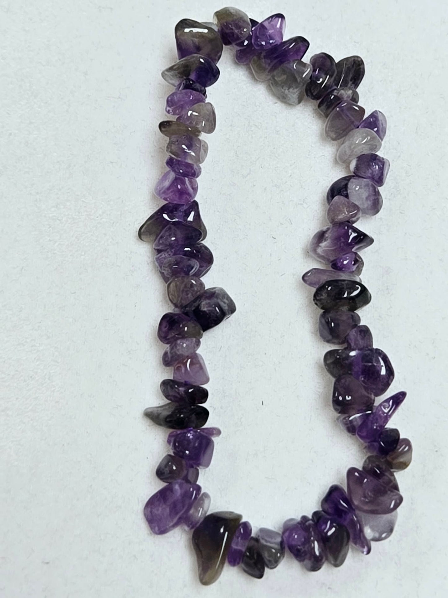 Amethyst Natural Stone Stretch Bracelet
