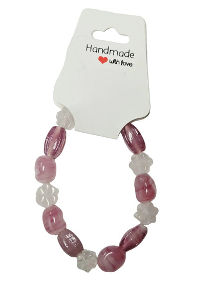 Dyed Agate Bracelet