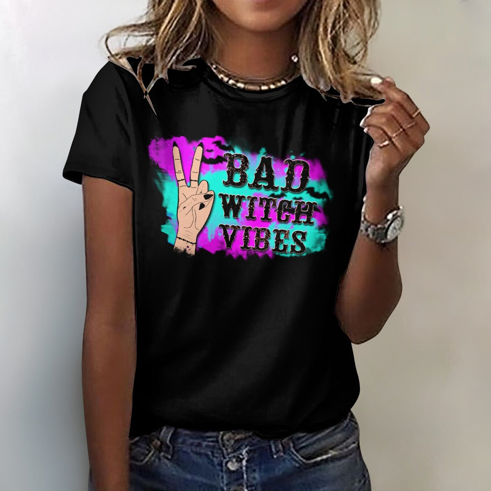 Bad Witch Vibes 100% Cotton T-Shirt