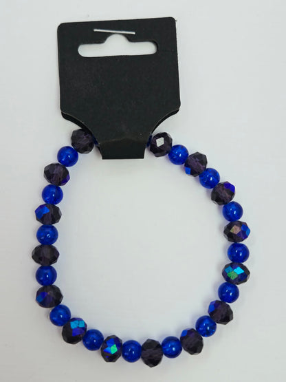 Amethyst & Sapphire Bracelet