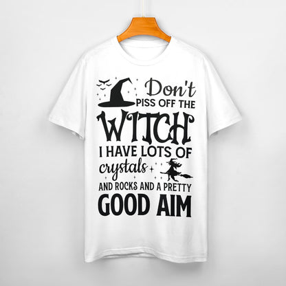 Don't Piss Off The Witch Cotton T-Shirt