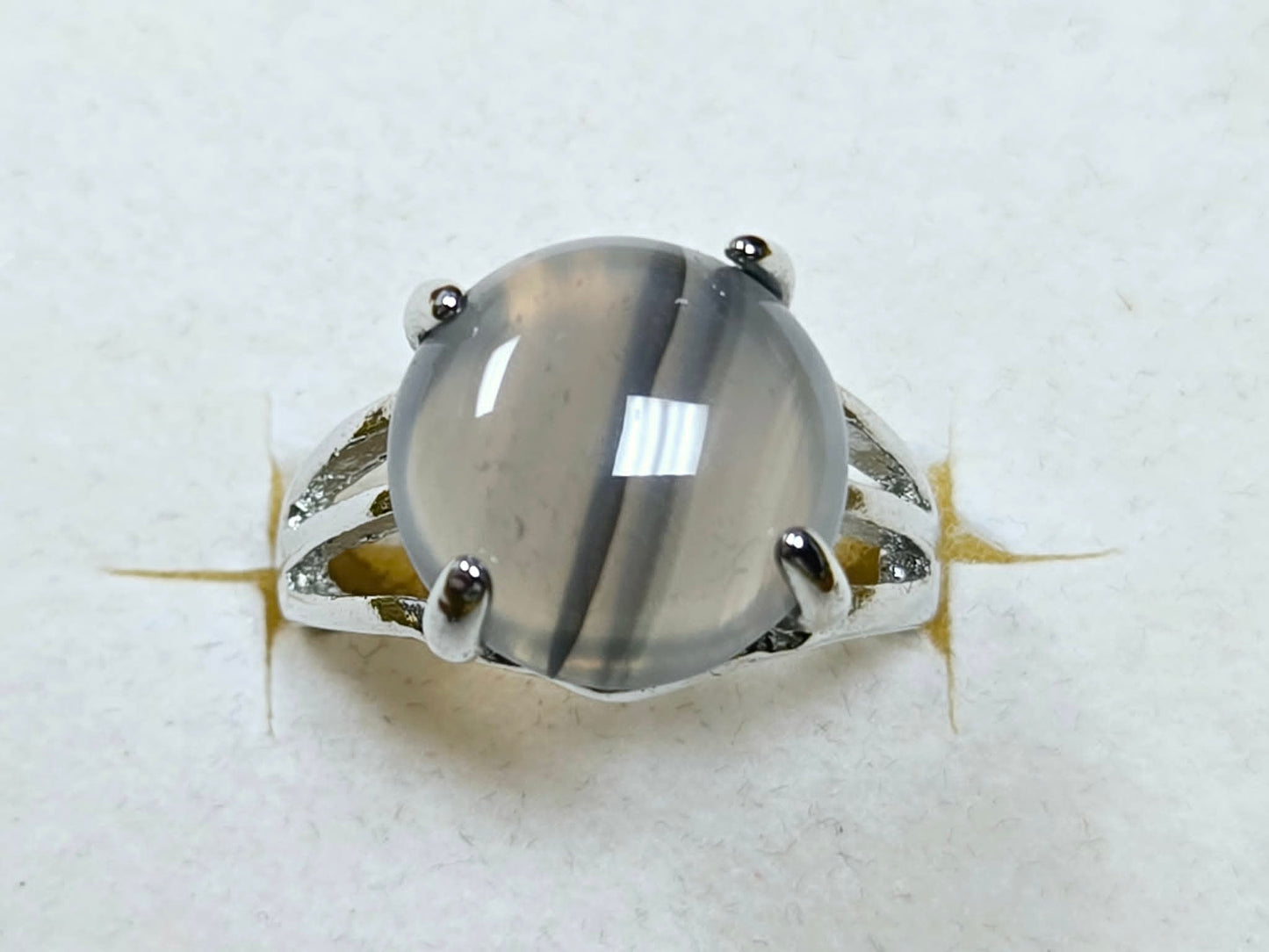 Botswana Agate Ring - Size 6