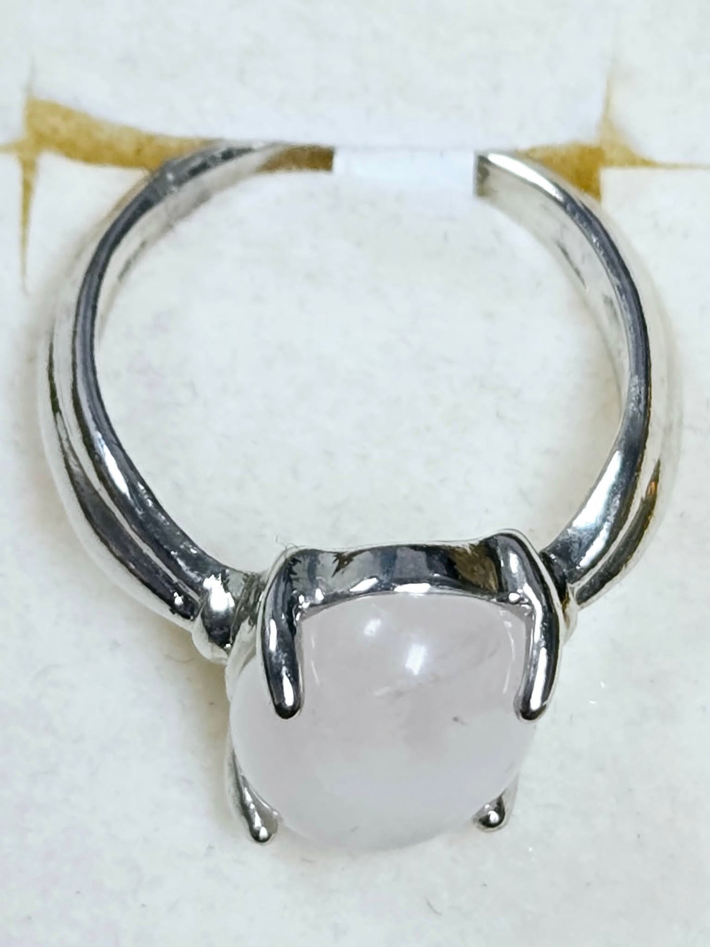 Milky Quartz Ring - Size 7