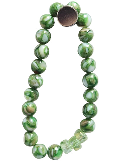 Green Glass Bracelet