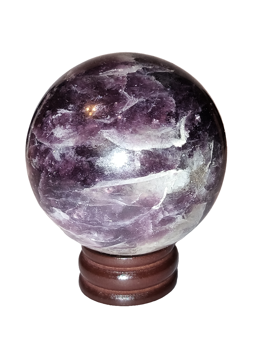 Lepidolite Sphere