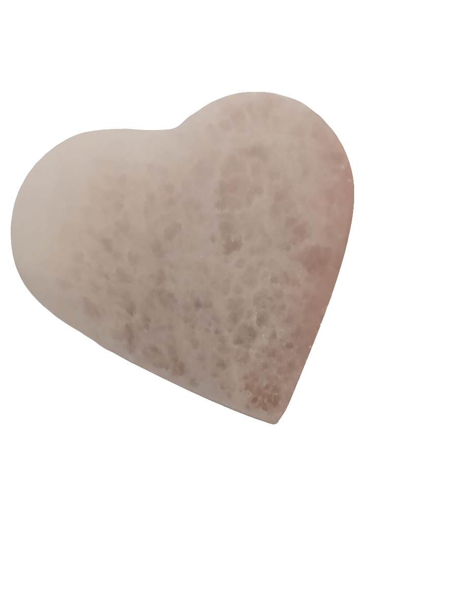 Milky Quartz Heart