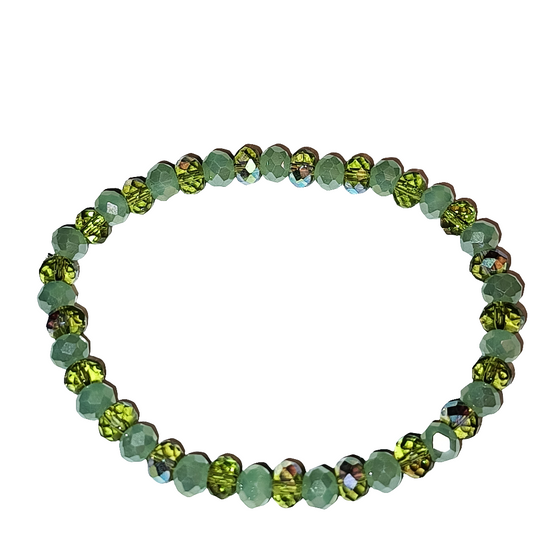 Green Bead Bracelet