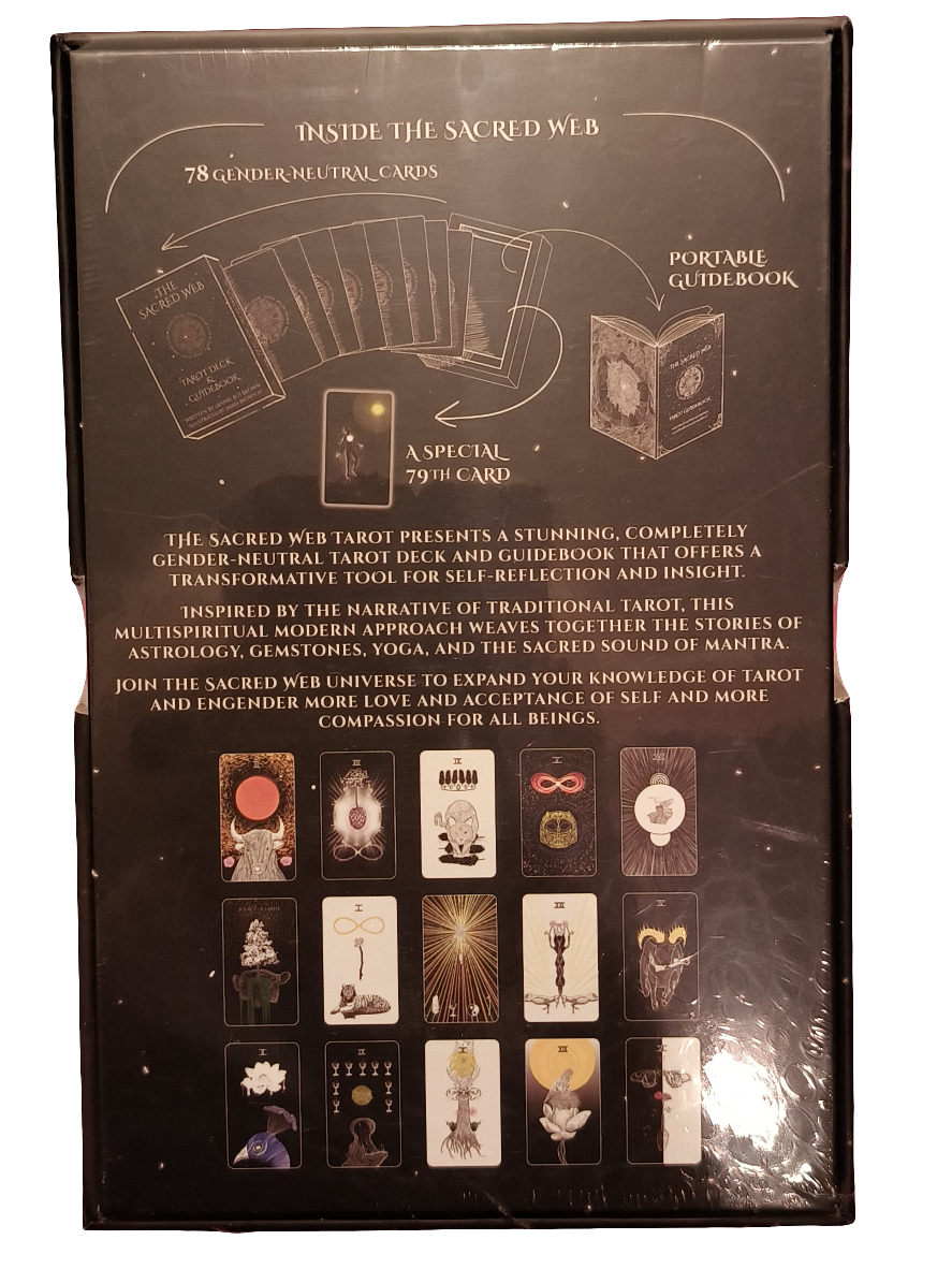 The Sacred Web Tarot Deck and Guide Book