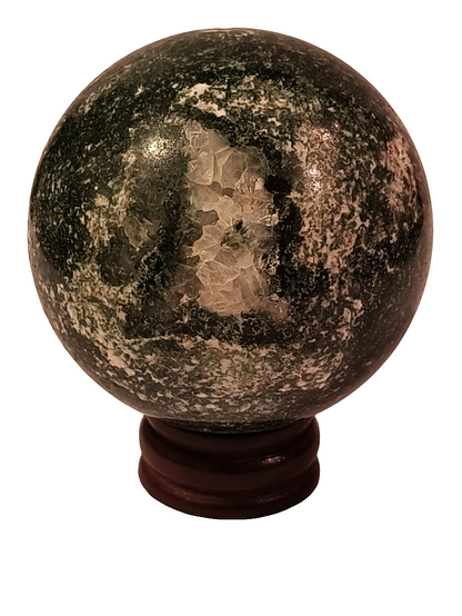 Green Moss Agate Sphere