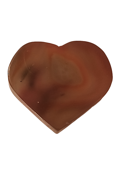 Carnelian Agate Heart