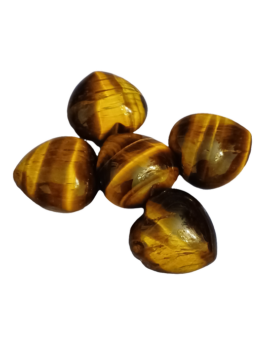 Tiger's Eye Heart - Small