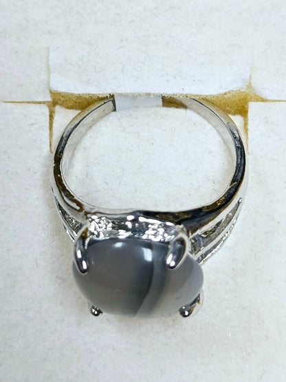 Botswana Agate Ring - Size 6