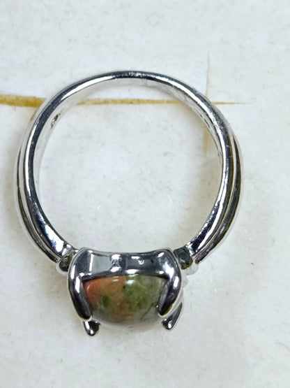 Unakite Ring - Size 6