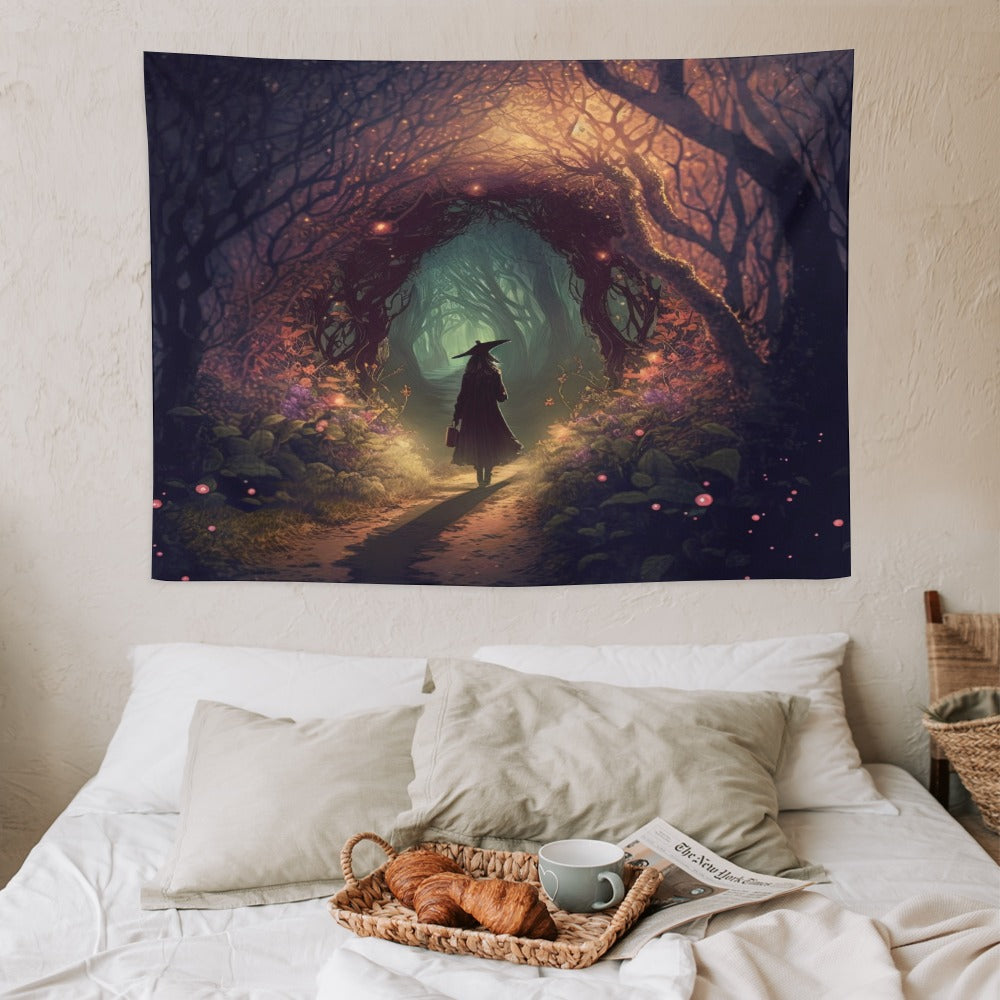 Witches Way Super Soft Wall Tapestry