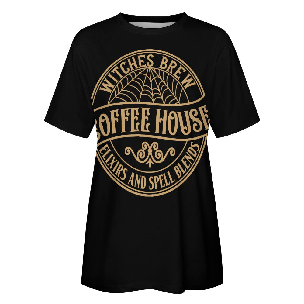 Witch's Brew Coffee House 100% Cotton T-Shirt