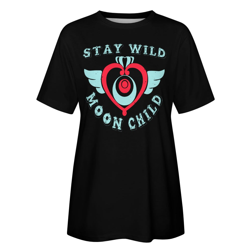 Stay Wild Moon Child 100% Cotton T-Shirt