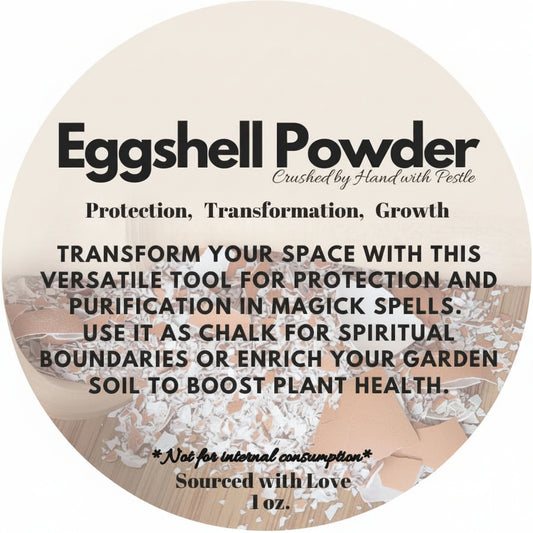 Herb Garden - Cascarilla Eggshell Powder 1oz
