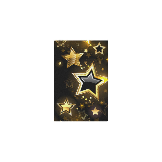 Gold Stars Canvas Print