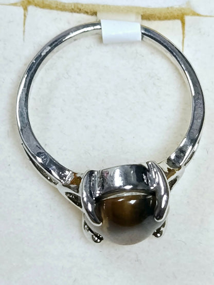 Tiger's Eye Ring - Size 9