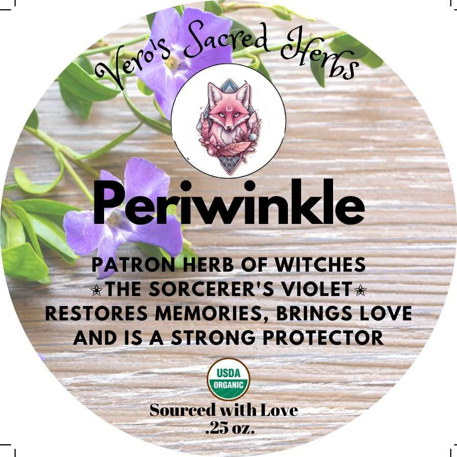 Herb Garden - Organic Periwinkle .25oz