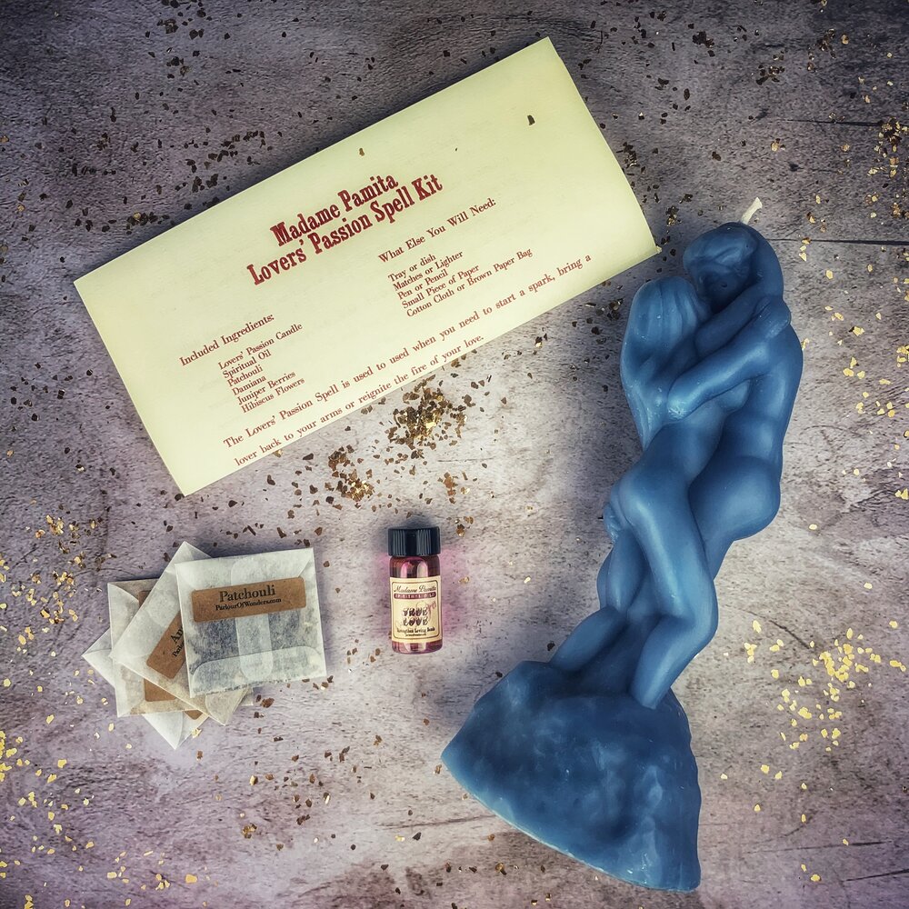 Lovers Passion Candle Spell Kit - Ignite Romance & Desire