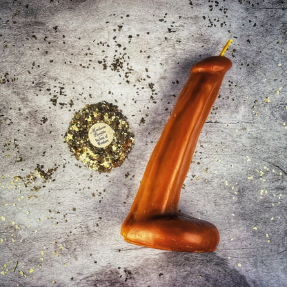 Beeswax Phallus Spell Candle - Passionate Love & Sex Magic