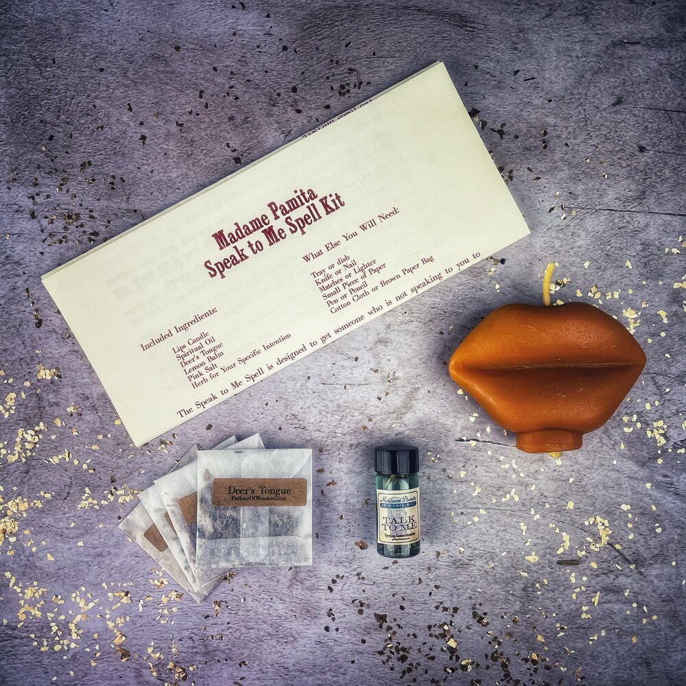Speak to Me Candle Spell Kit - Open Communication & Reconciliation