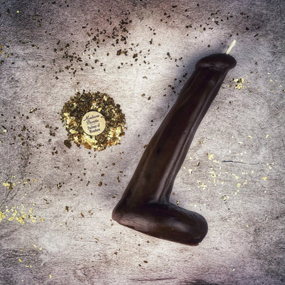 Beeswax Phallus Spell Candle - Passionate Love & Sex Magic