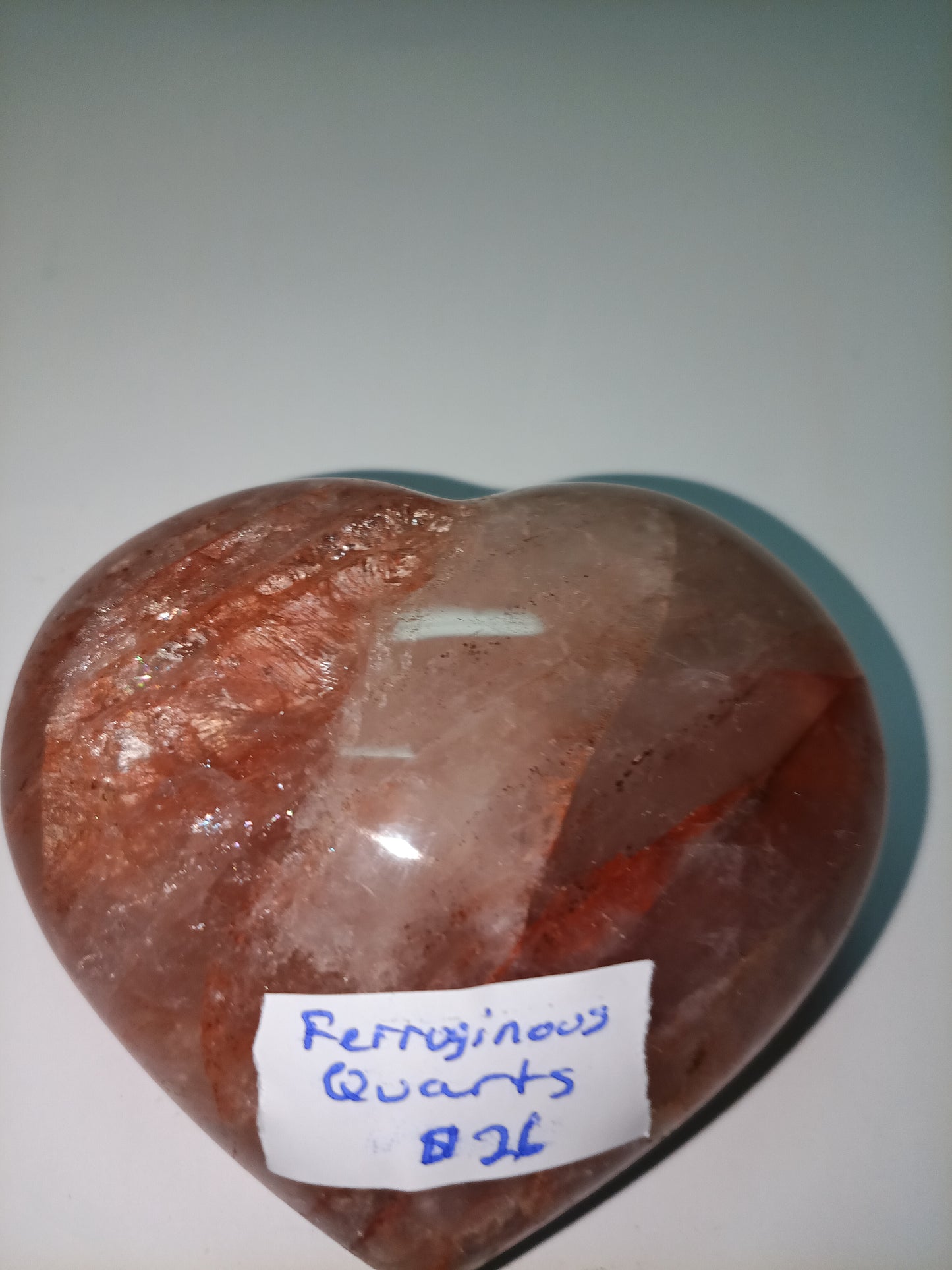 Ferruginous Quartz Heart