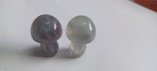 Fluorite Mushroom