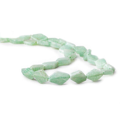 Sea Green Aventurine Beads Plain Kite